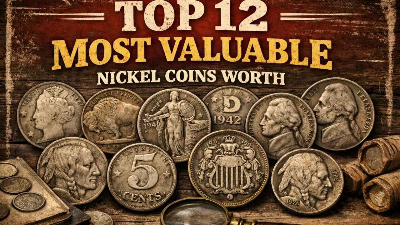 Top 12 Most Valuable Nickel Coins Worth Millions in 2026